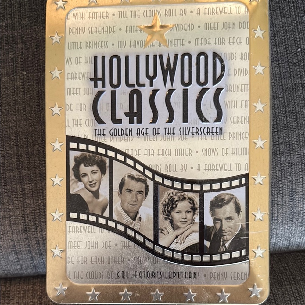 Hollywood Classics Gold and Black Wall